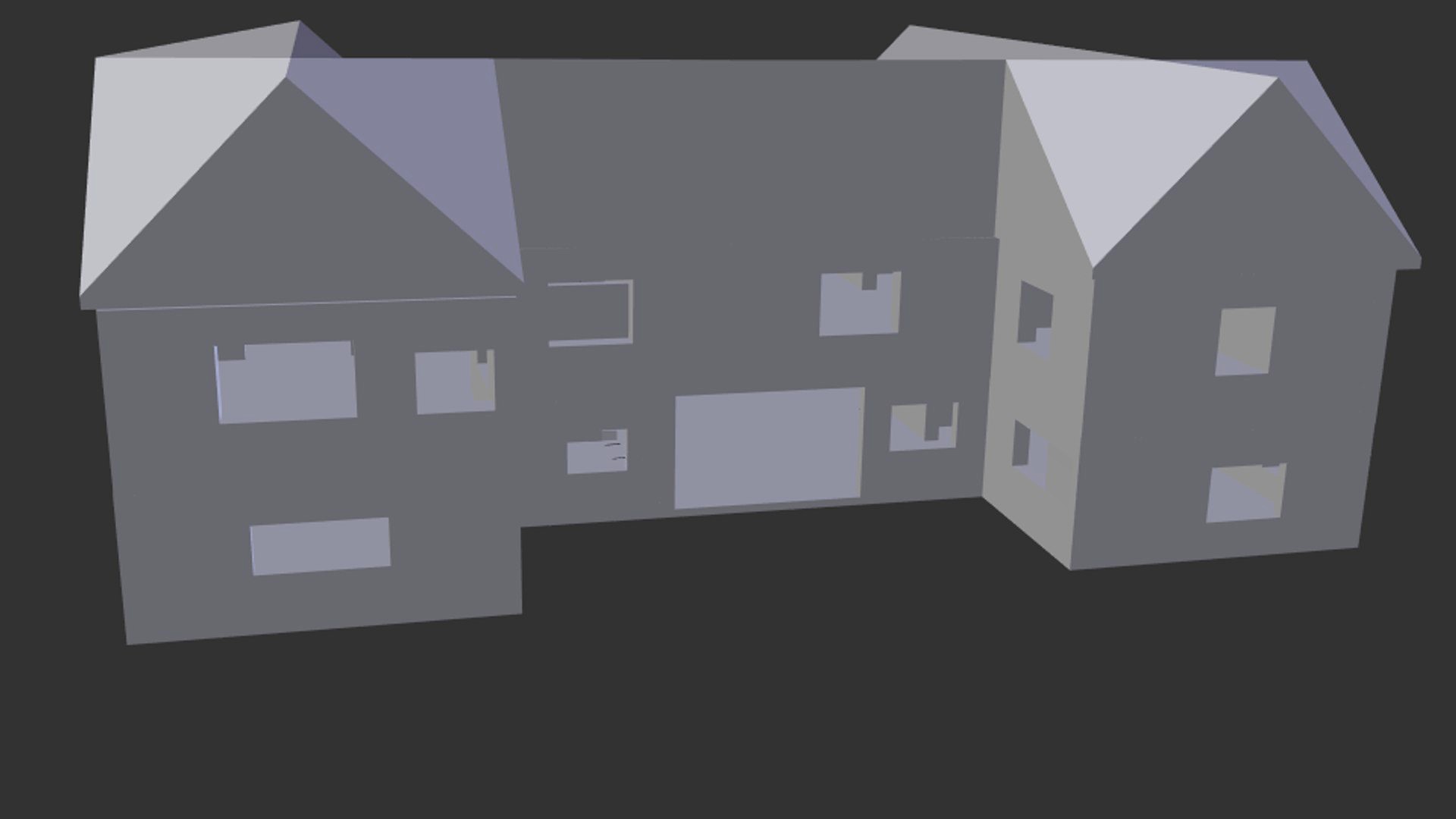 two-storey house