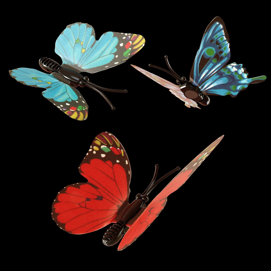 Magnetic butterflies