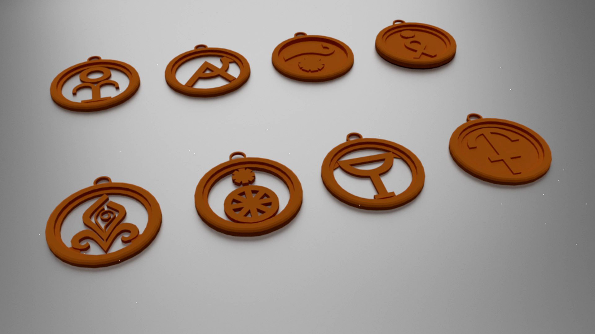 26 Greek Mythology Pendants
