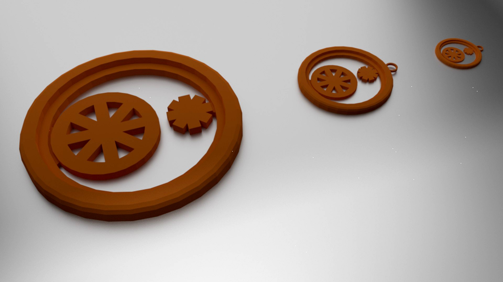 3D Print Coaster Tyche and Pendant