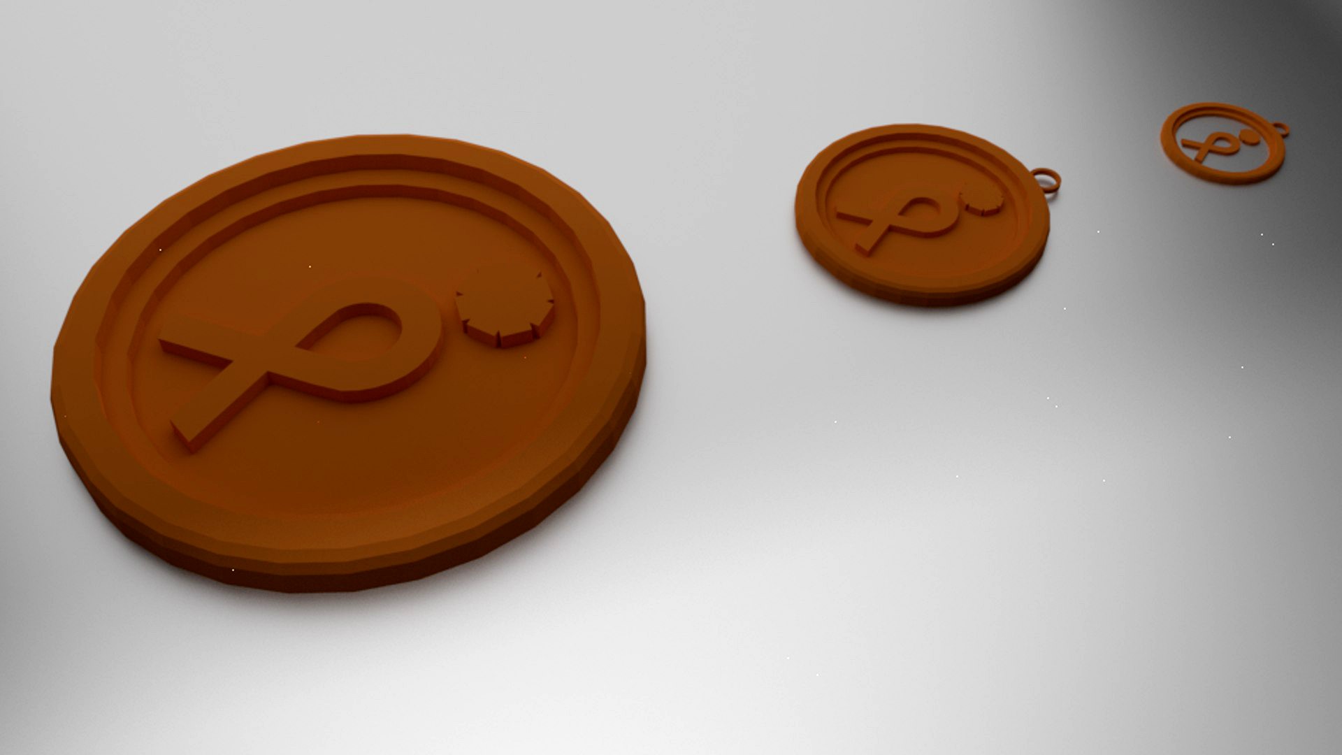 3D Print Coaster Parthenope and Pendant