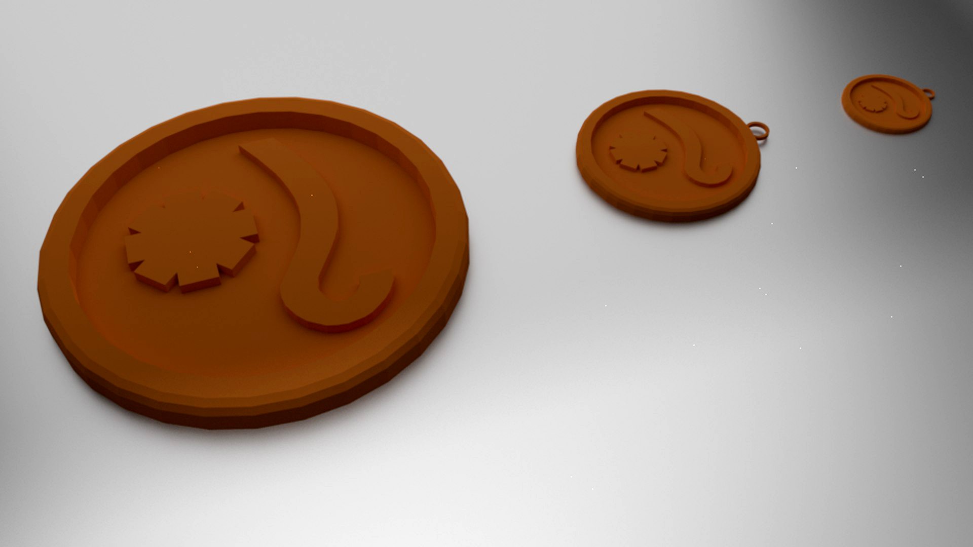 3D Print Coaster Tethys and Pendant