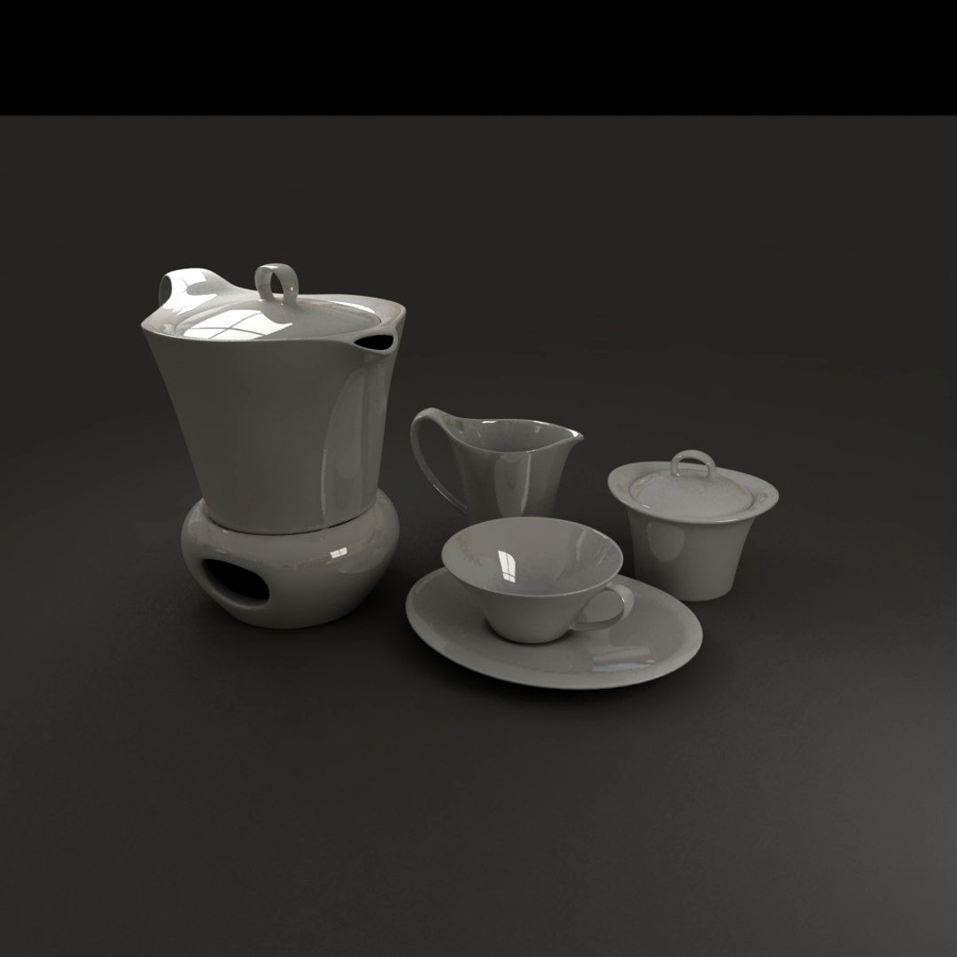 Tea tableware