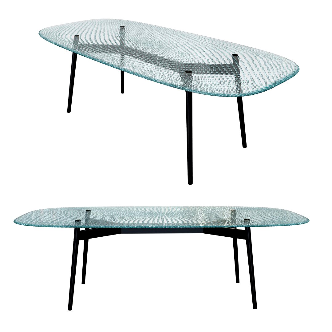 Fiam Coral Beach Table by Mac Stopa