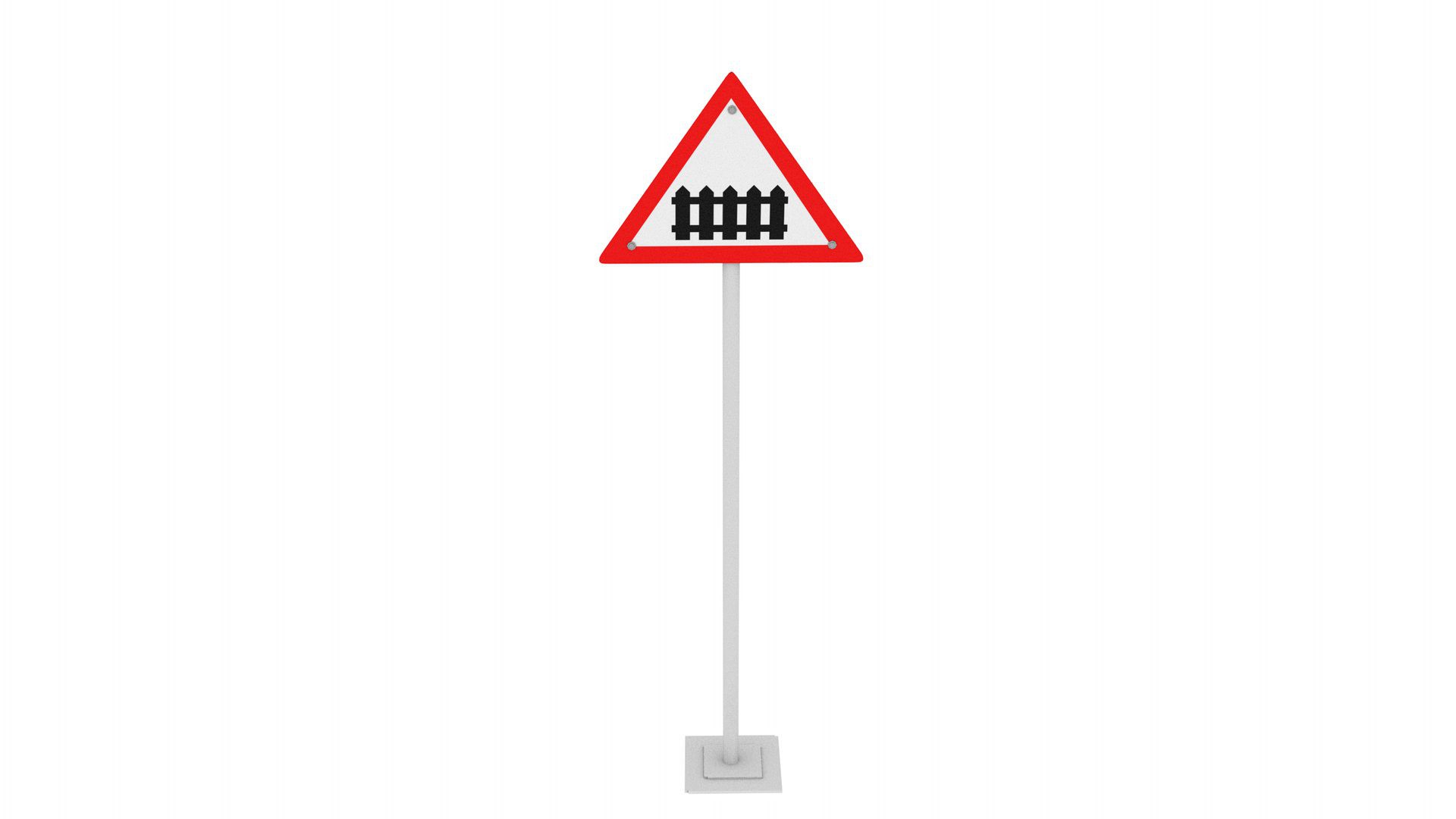Fence level [road signal]