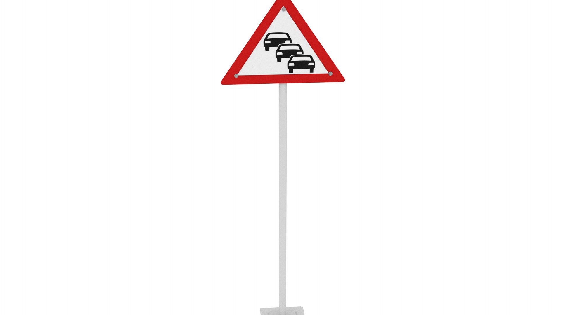 3 lanes [road signal]