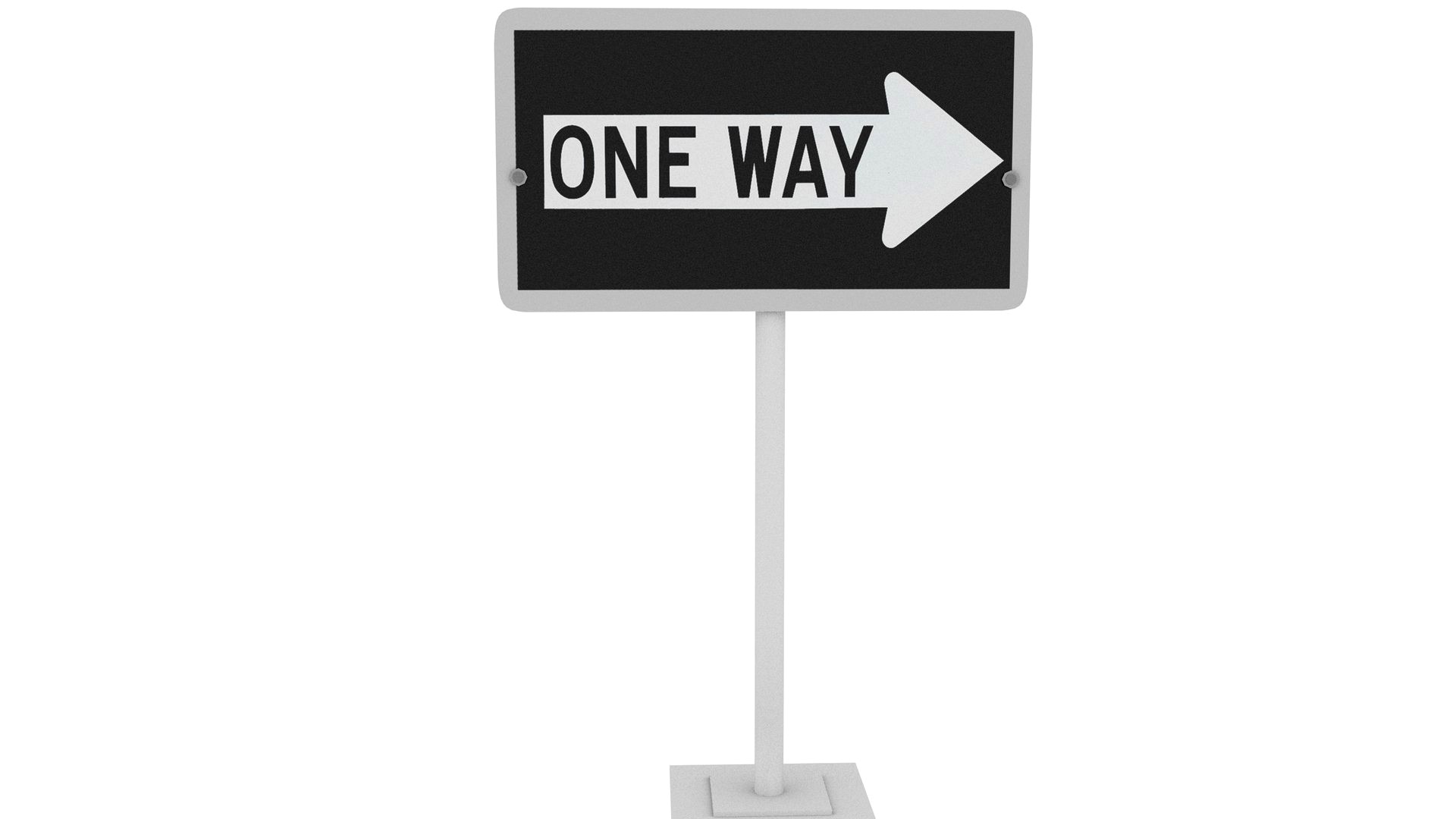 One way [road signal]