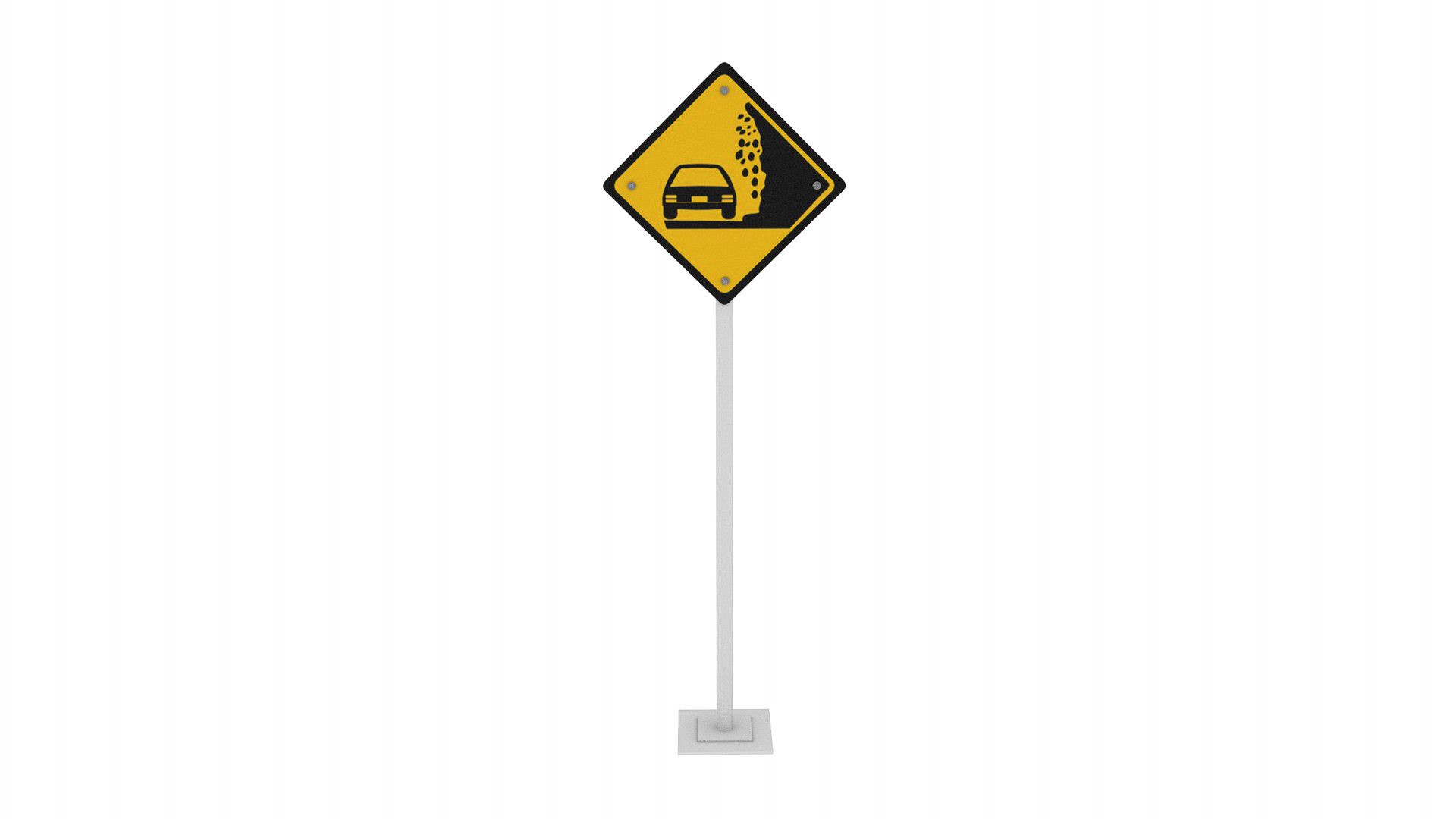 Risk of collapse [road signal]