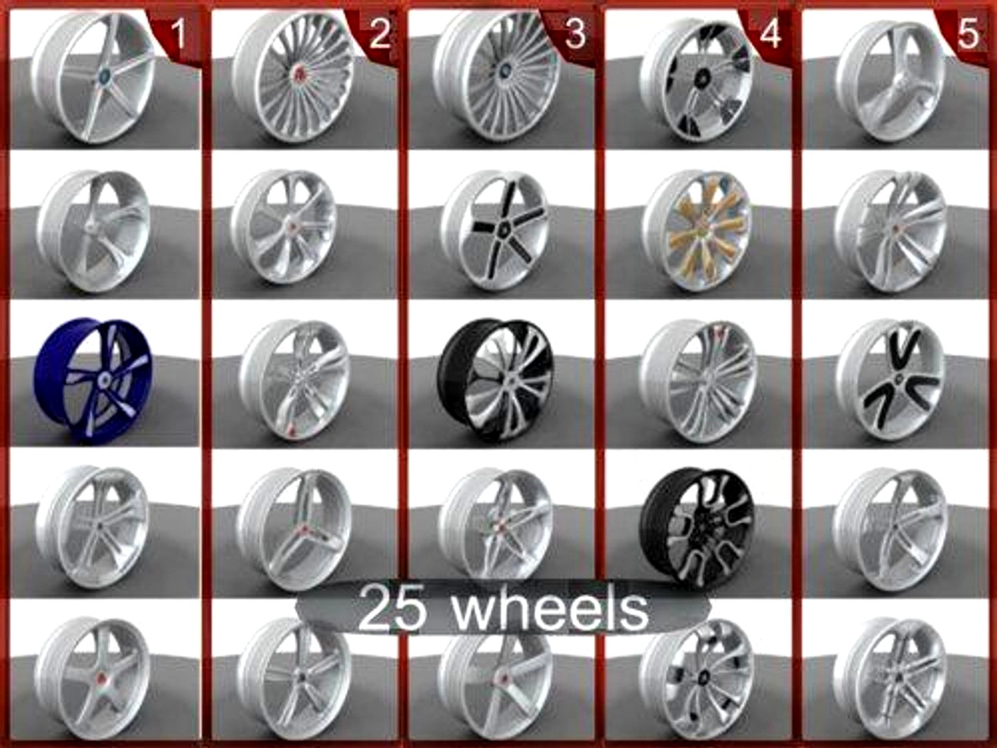 27_Car Rims_.max file