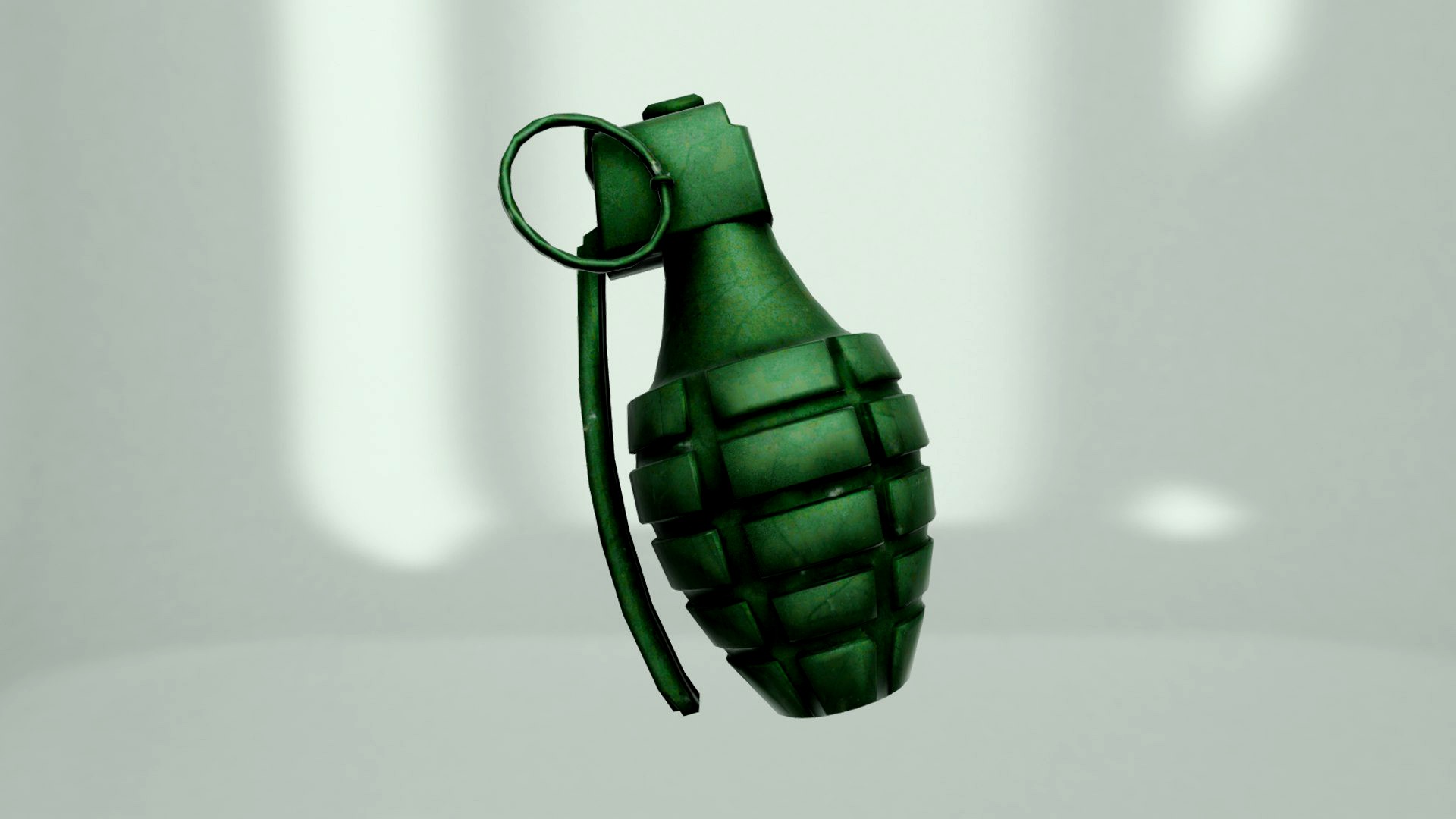 PBR Gameready Hand Grenade