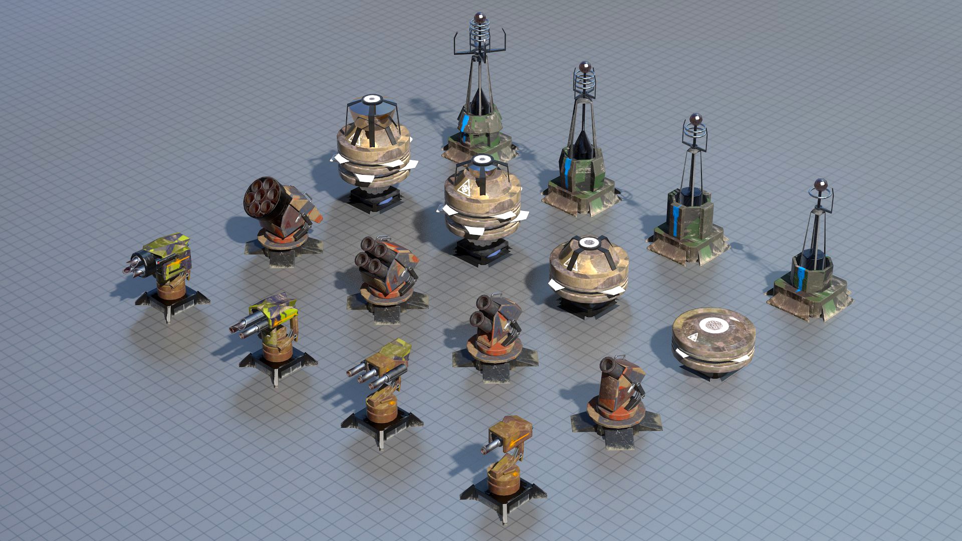 Turrets bundle
