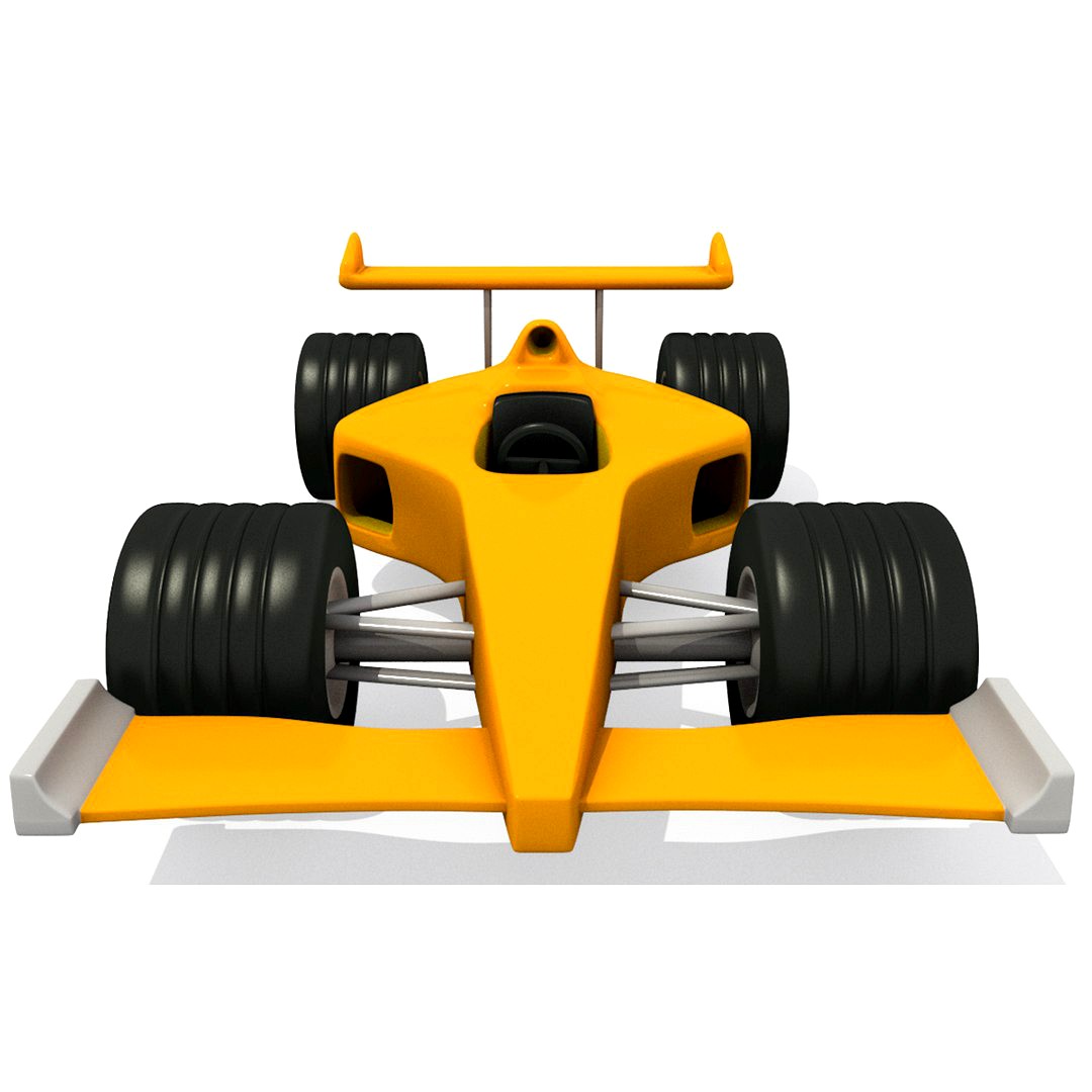 Cartoon Racing Car