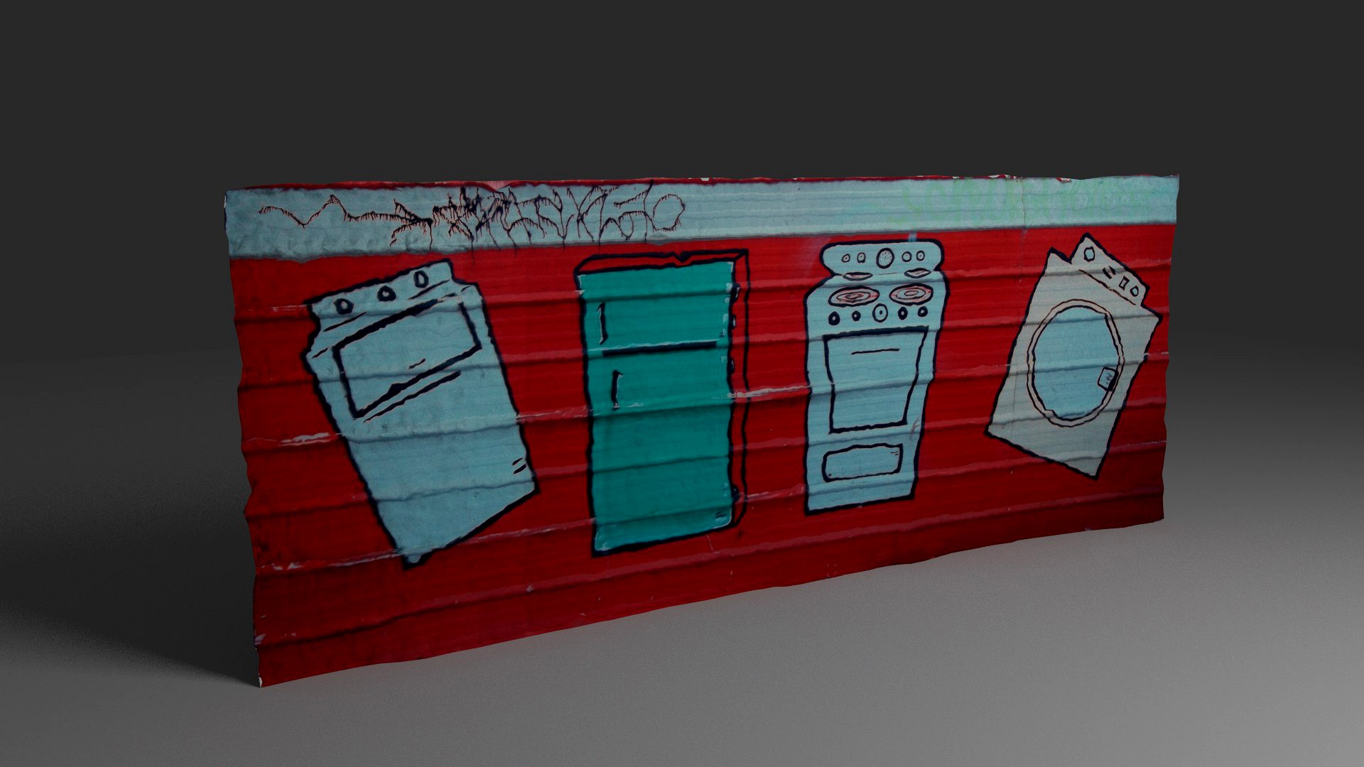 Urban Metal Sheet Photogrammetry