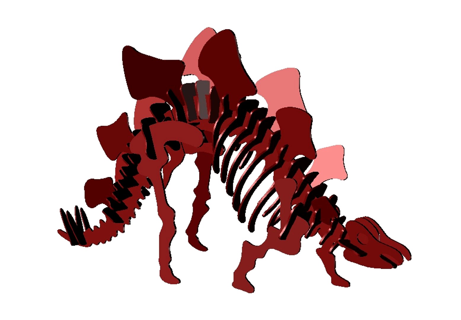 Stegosaurus_Skeleton.3dm
