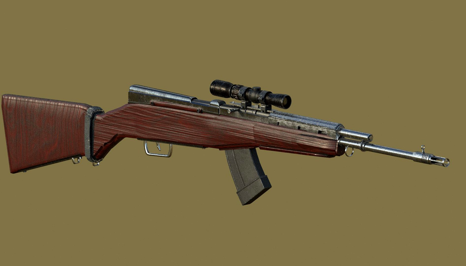 Wood Rifle