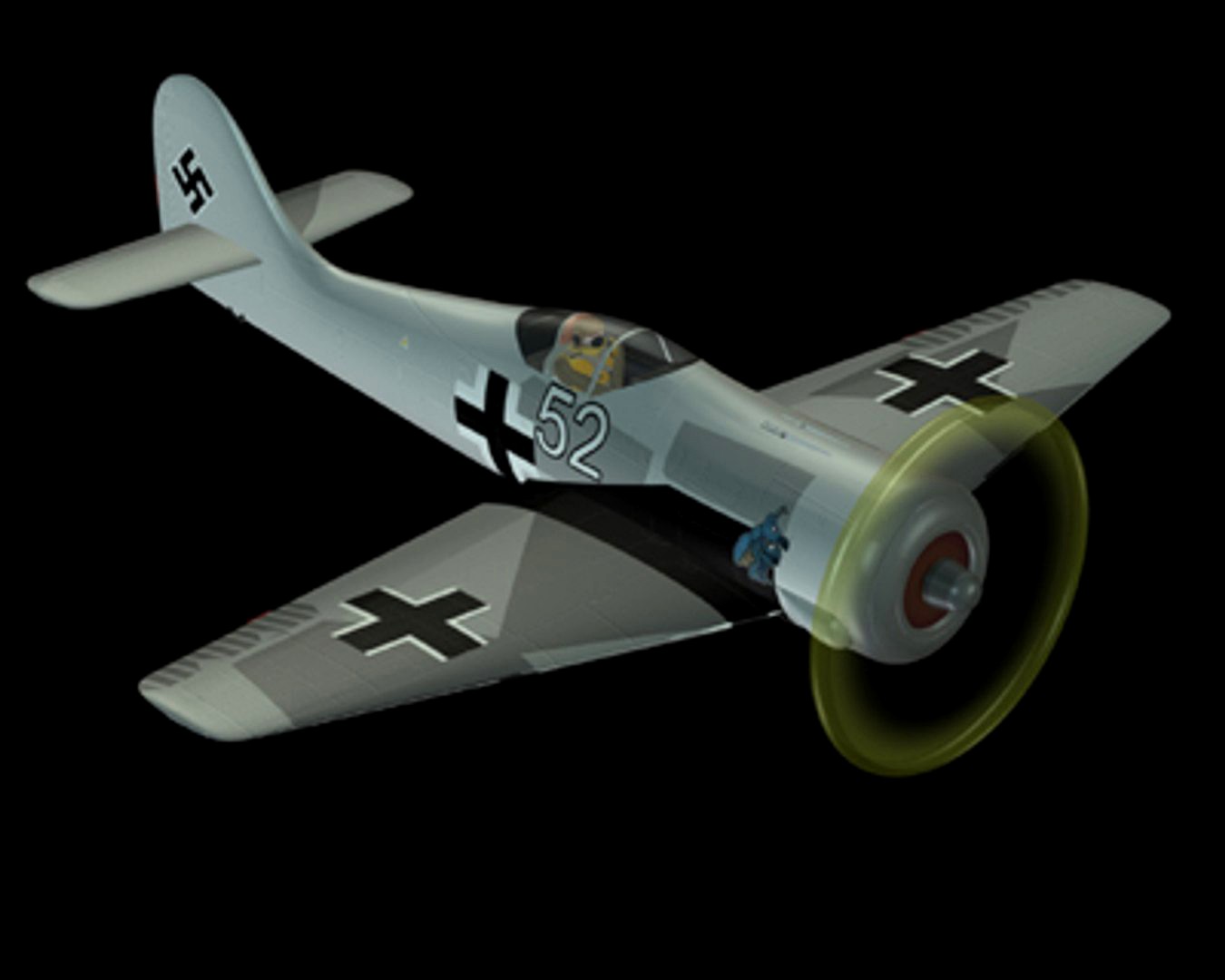 Focke Wulf FW 190 (flying)