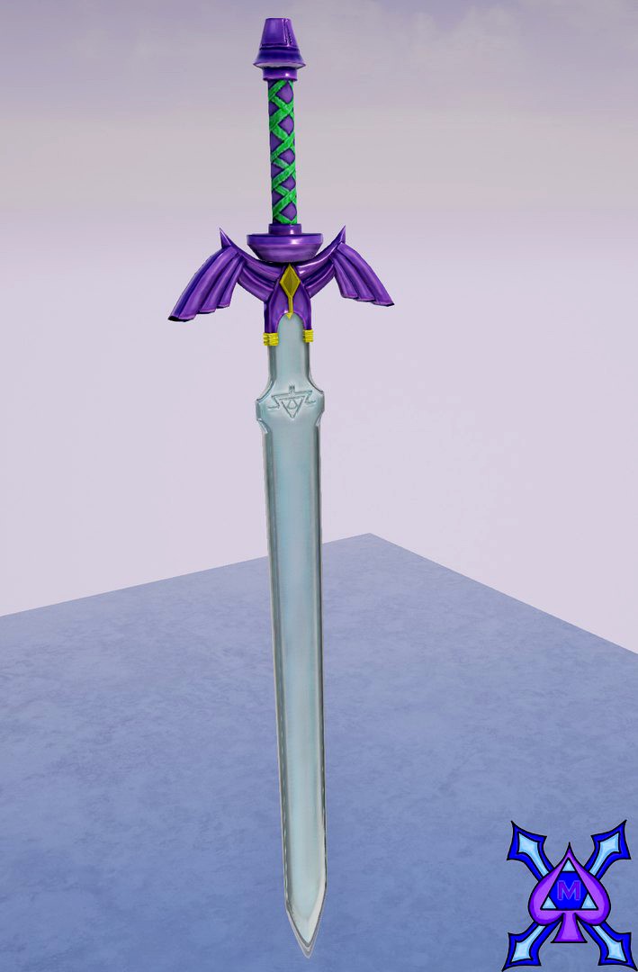 The Master Sword (Game Ready)