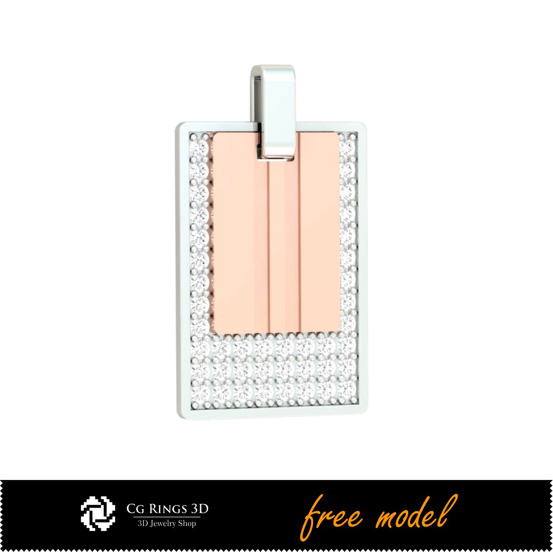 3D CAD Pendant - Free 3D Model