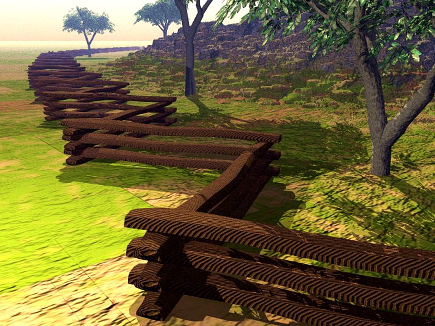 Split Rail Fence
