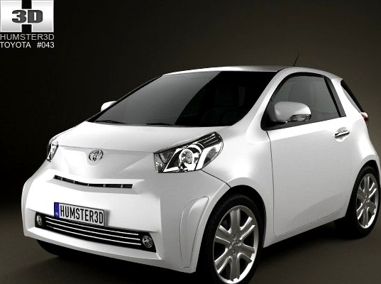 Toyota IQ 2009 3D Model