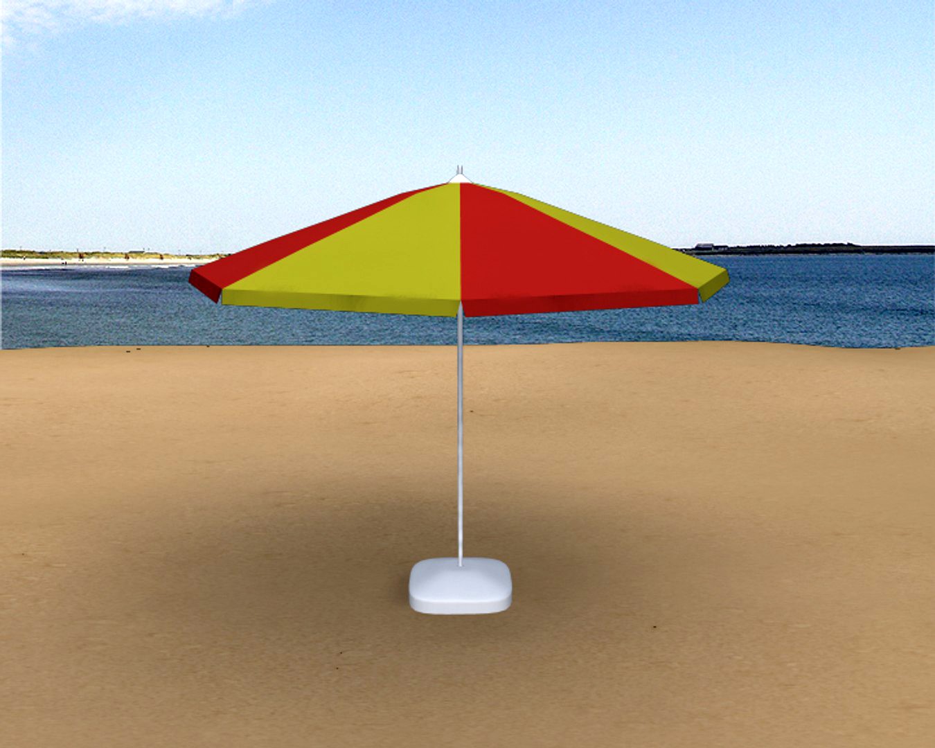 Beach umbrella