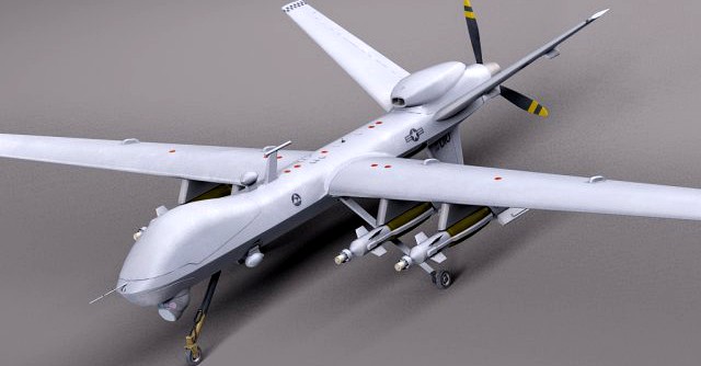 Reaper MQ9 US Drone Predator 3D Model