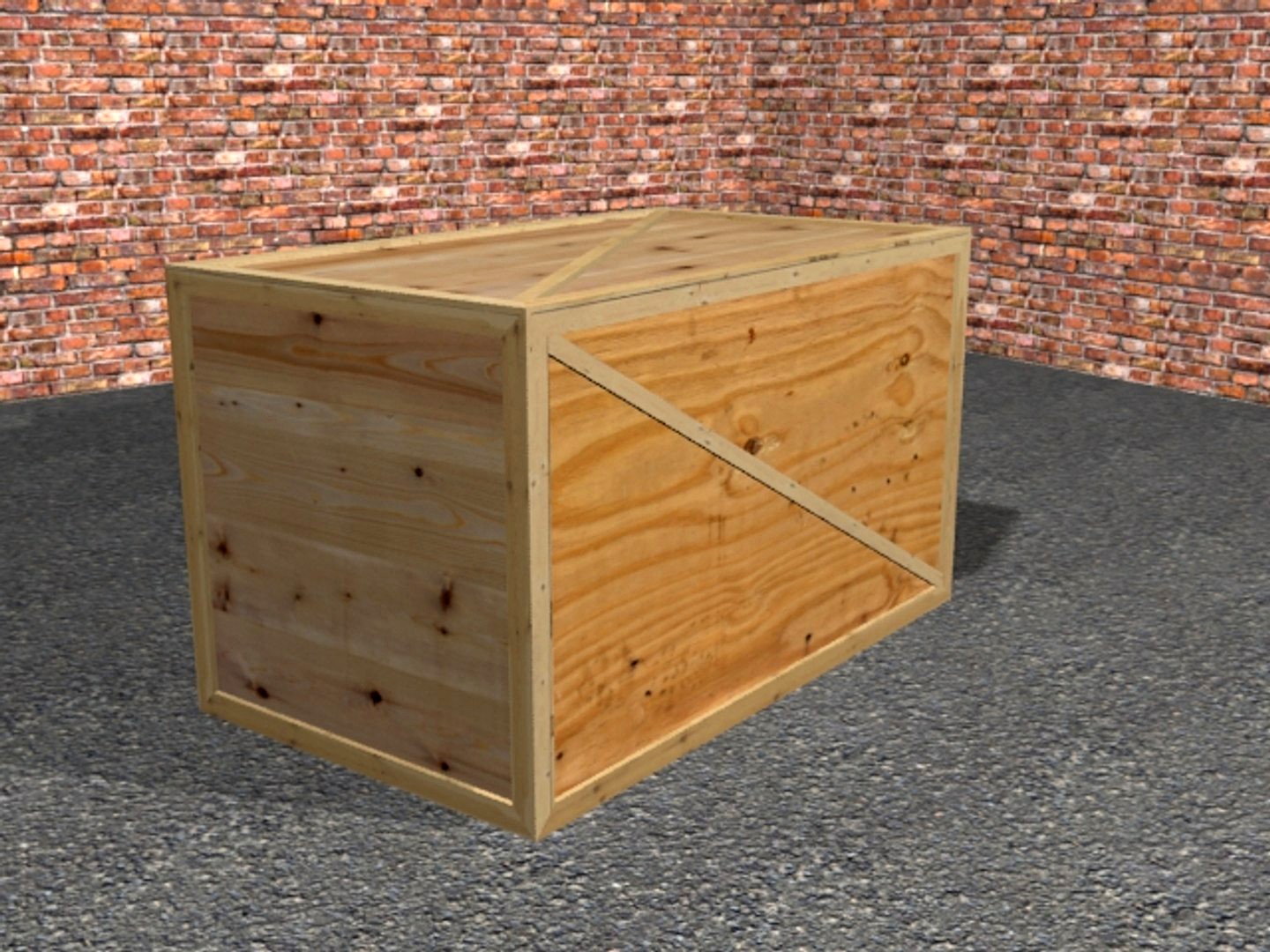 Wood transport box