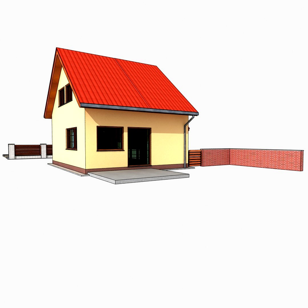 simple traditional house