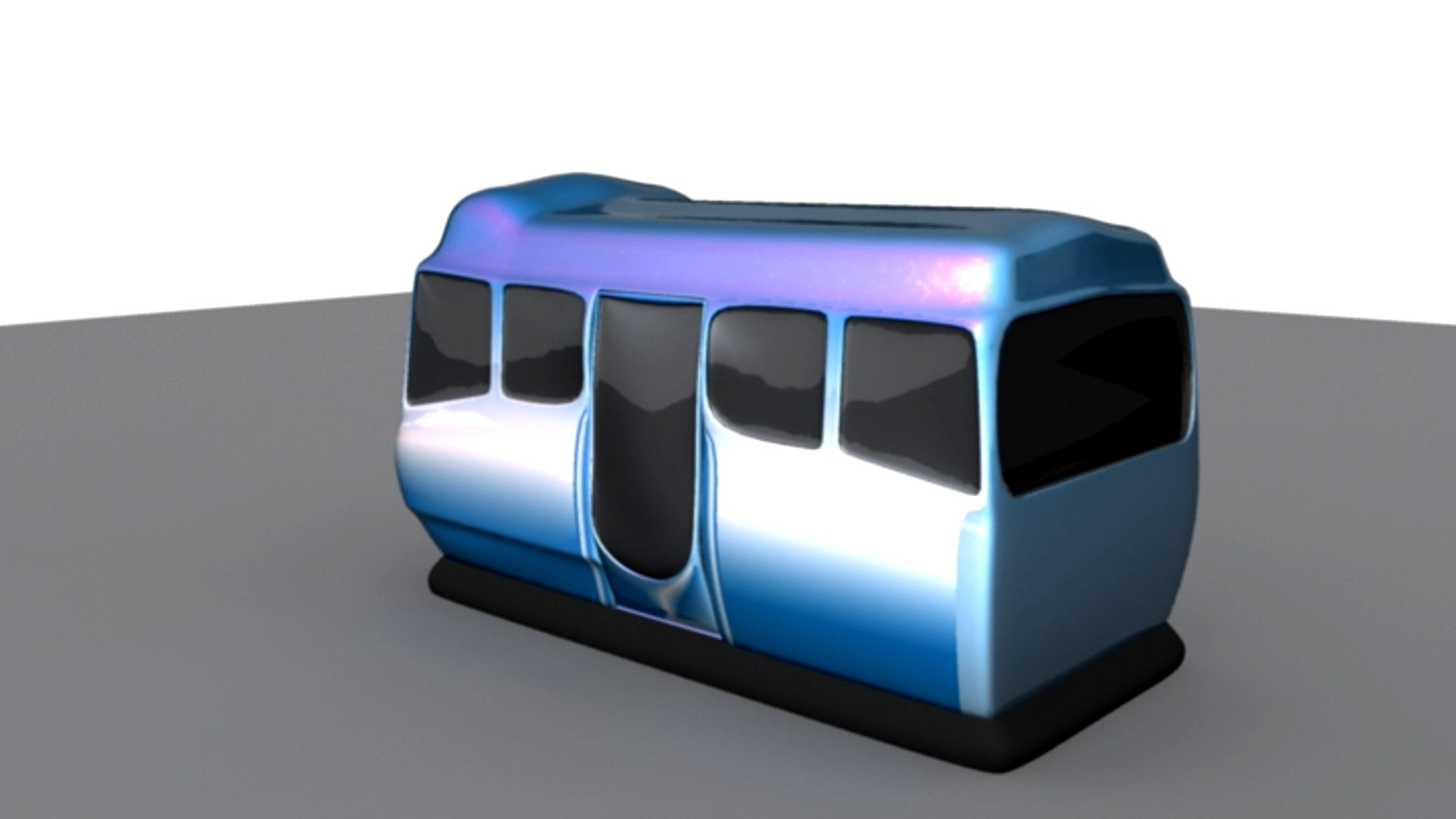 Futuristic bus