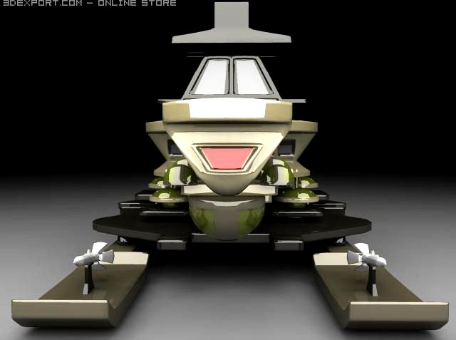 Sship 02 3D Model