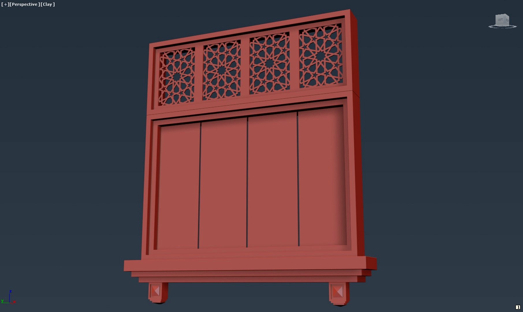 Islamic Rectangular Window