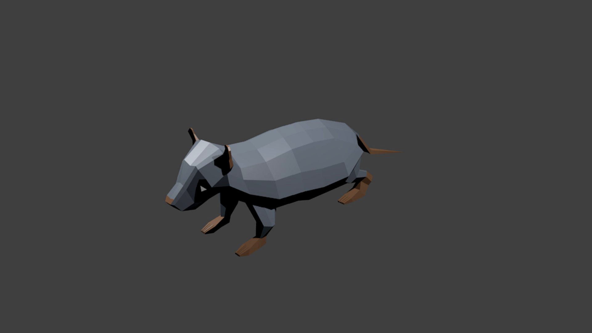 Rat LowPoly