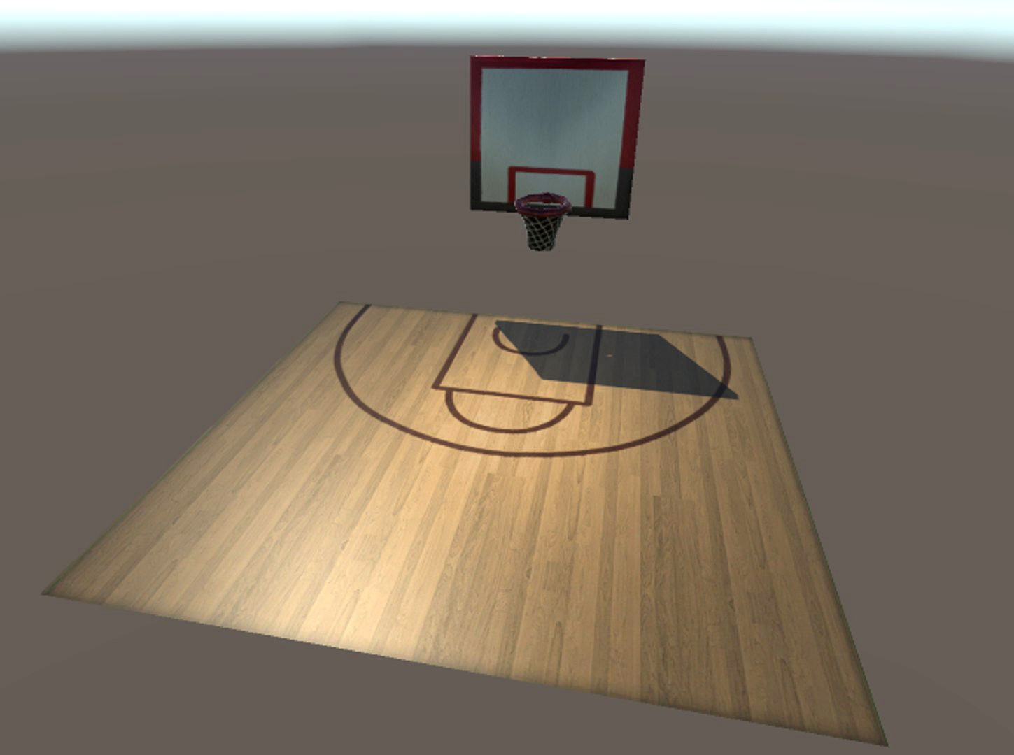 Basketball Field and Ring