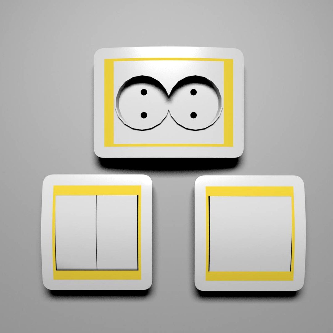 Light Switches and Electrical Socket Pack