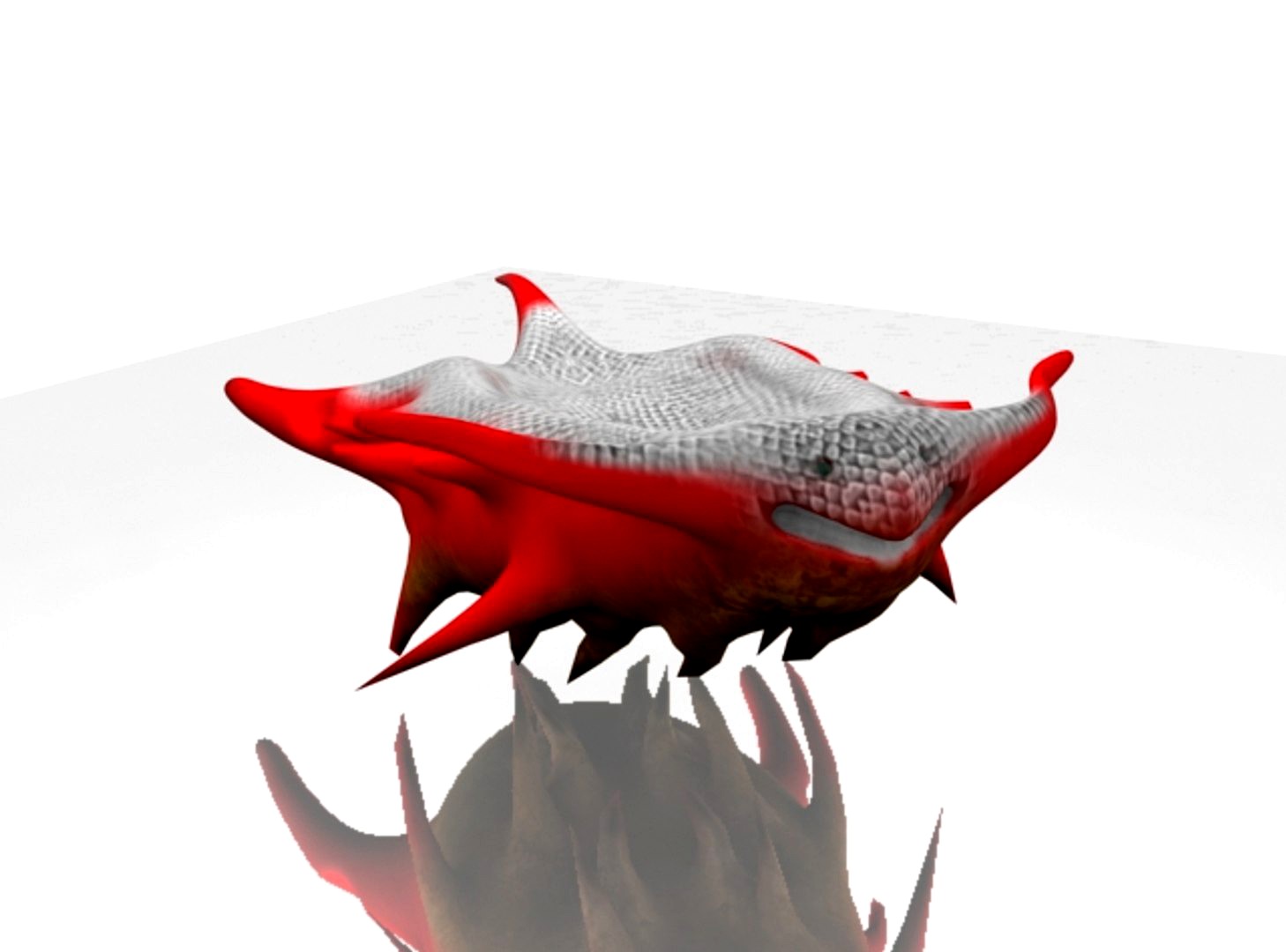 Fish Red | Fish 3D | Fish devil | Fish fat