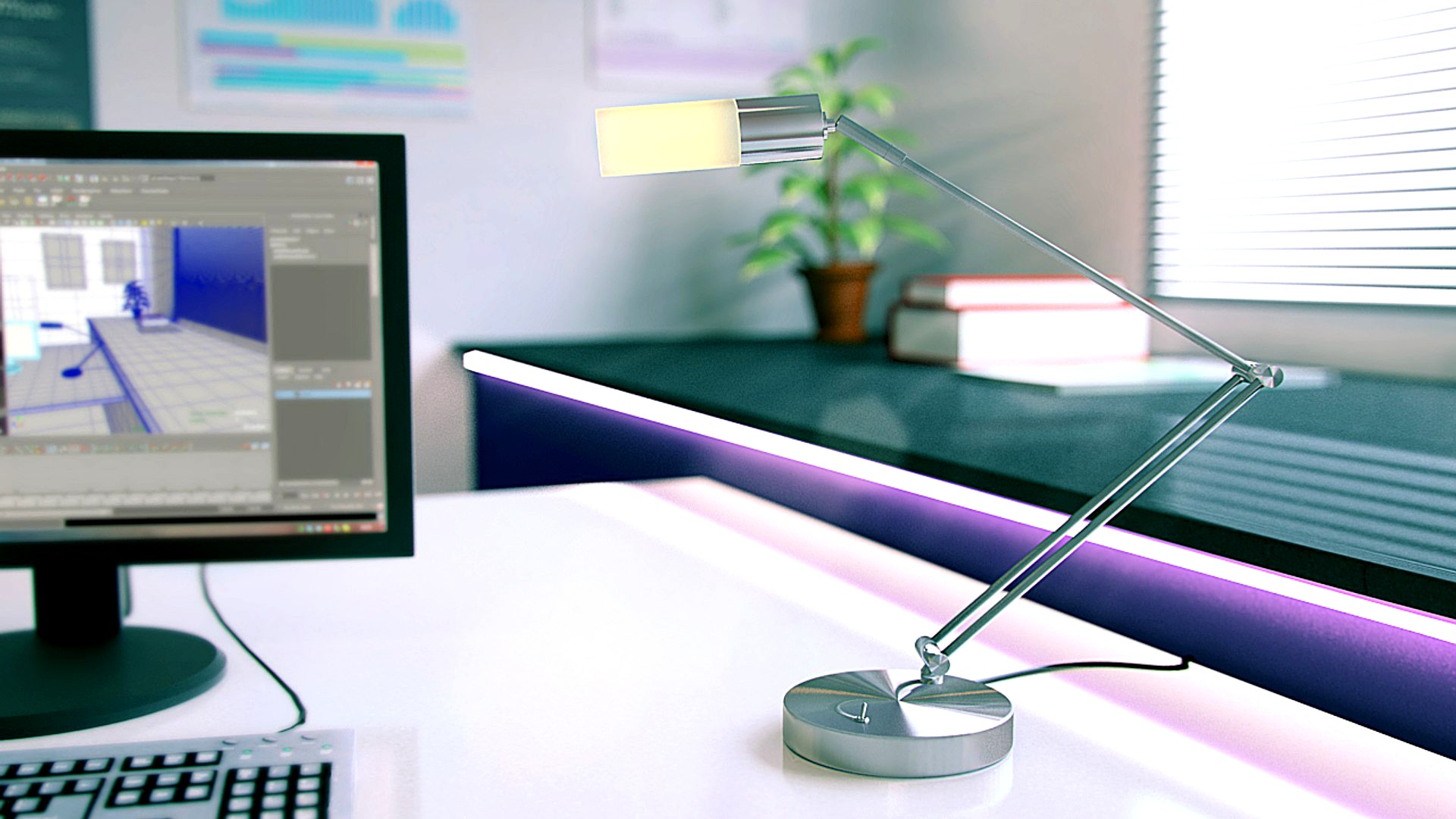 Modern Office Lamp