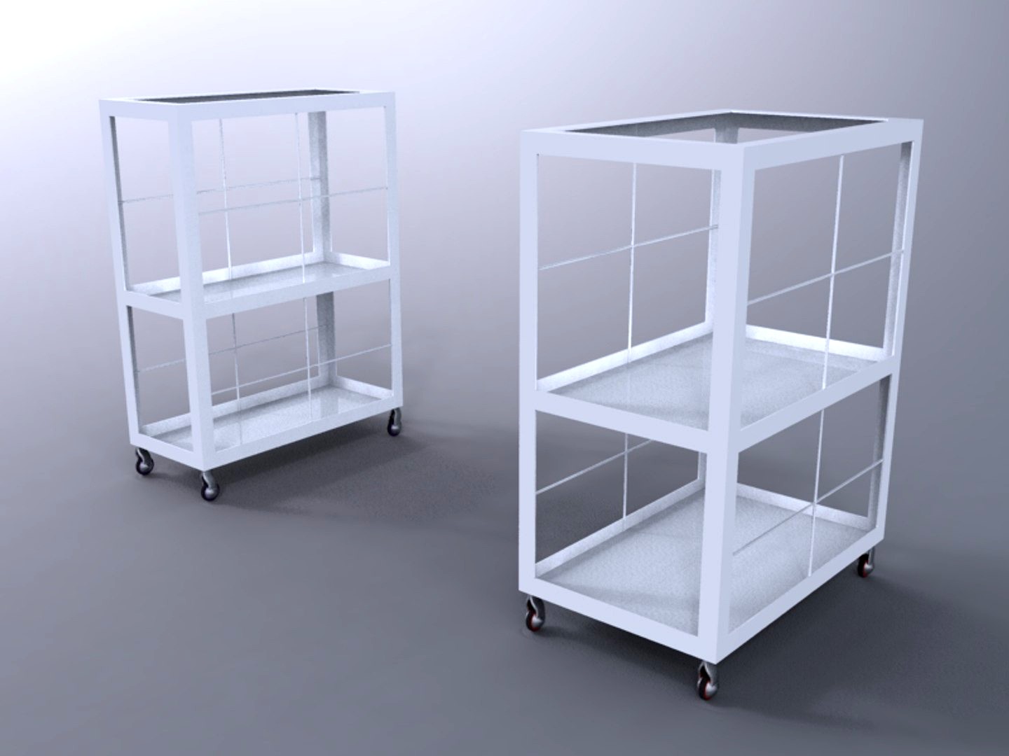 Mesa con ruedas