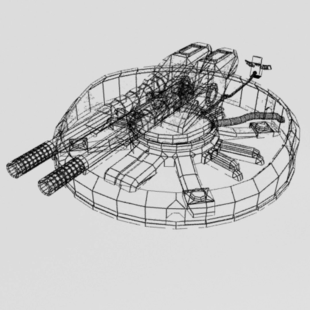 Large AA gun