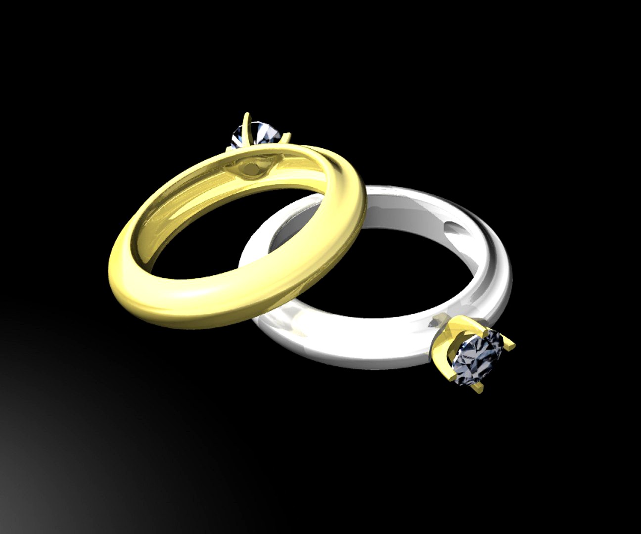 0.5 carat solitaire engagement ring