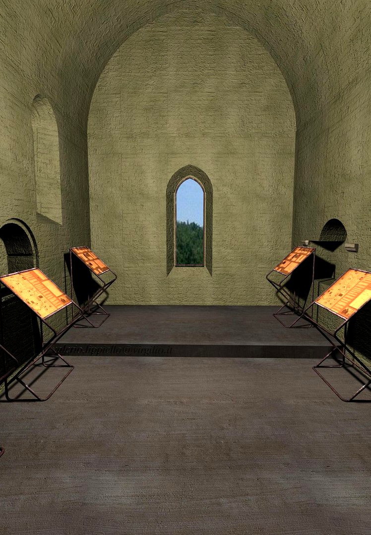 Cistercian Cimiterial Chapel of the XIII in Tuscany (Italy)