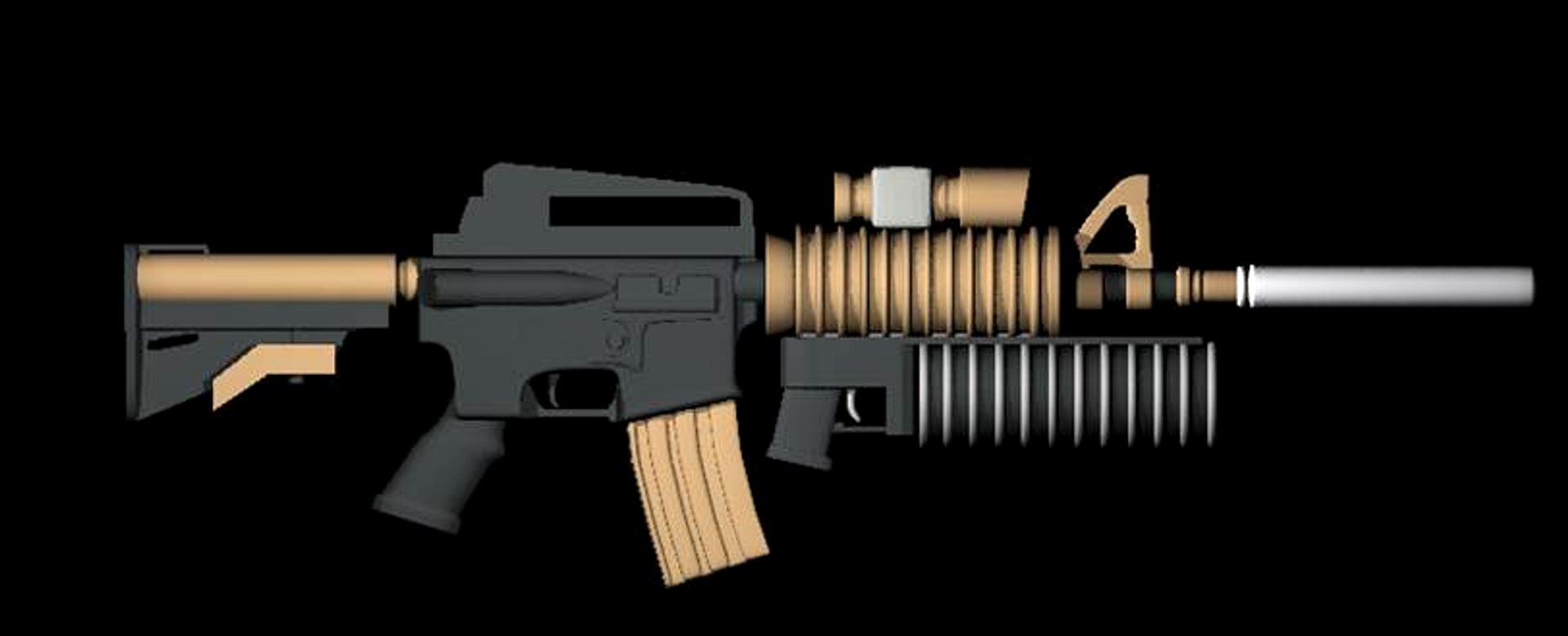 Colt Commando Heavy