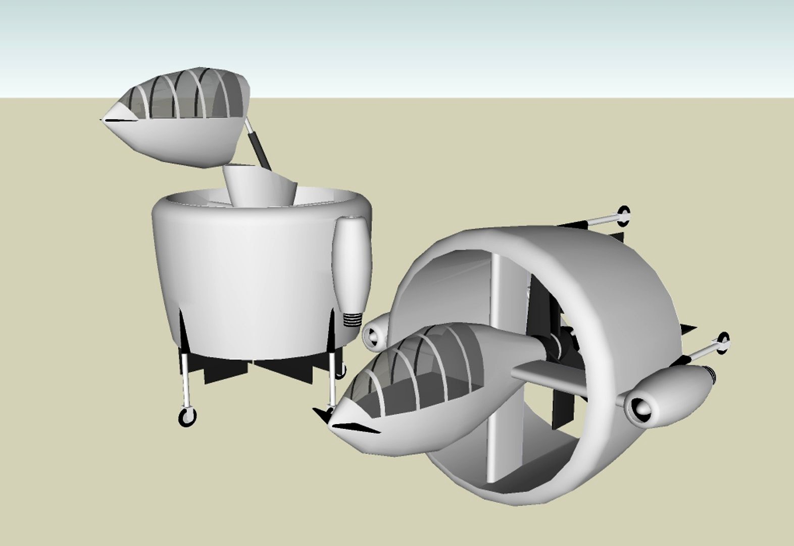 Stalker VTOL Sketchup