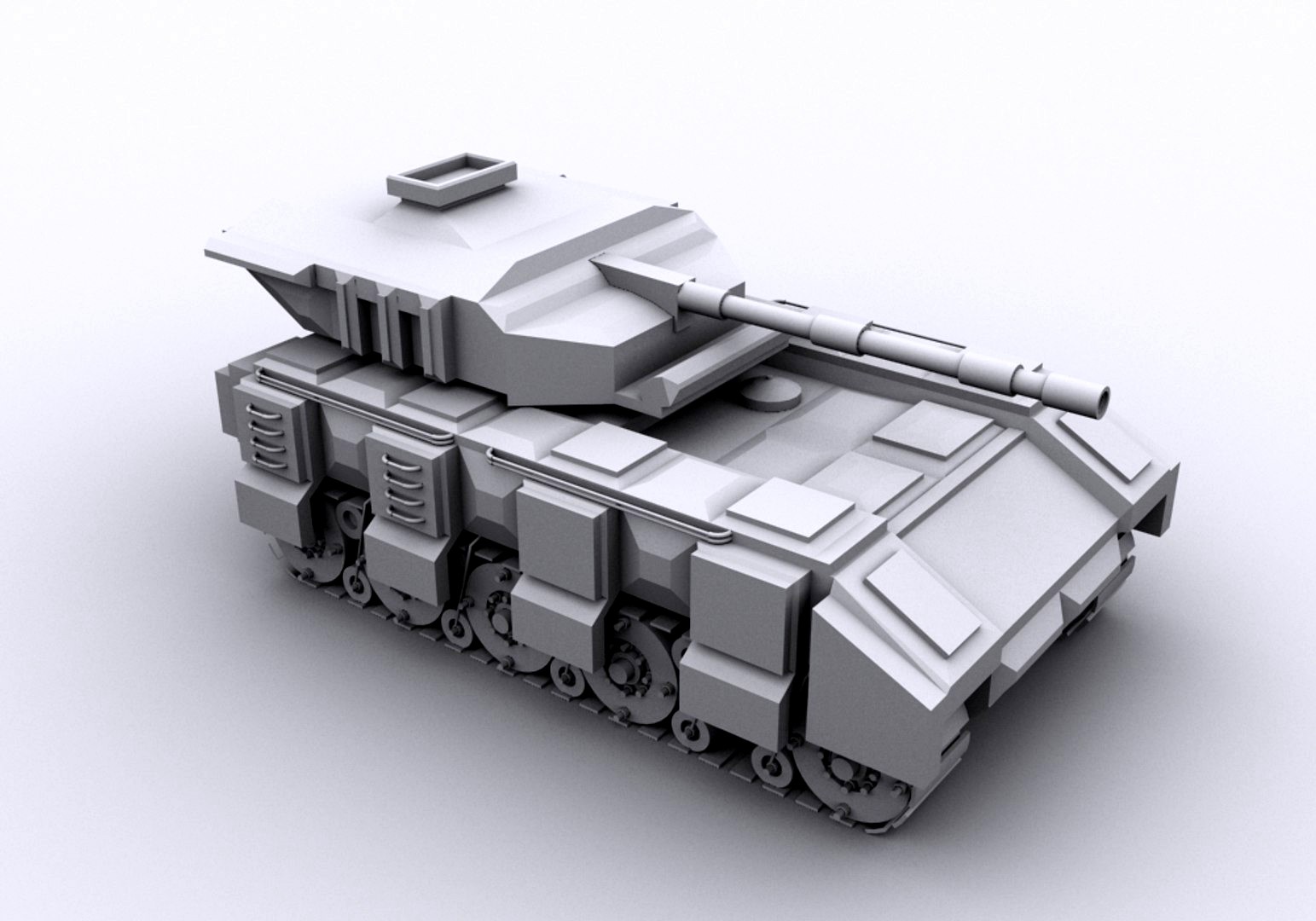 detailed tank