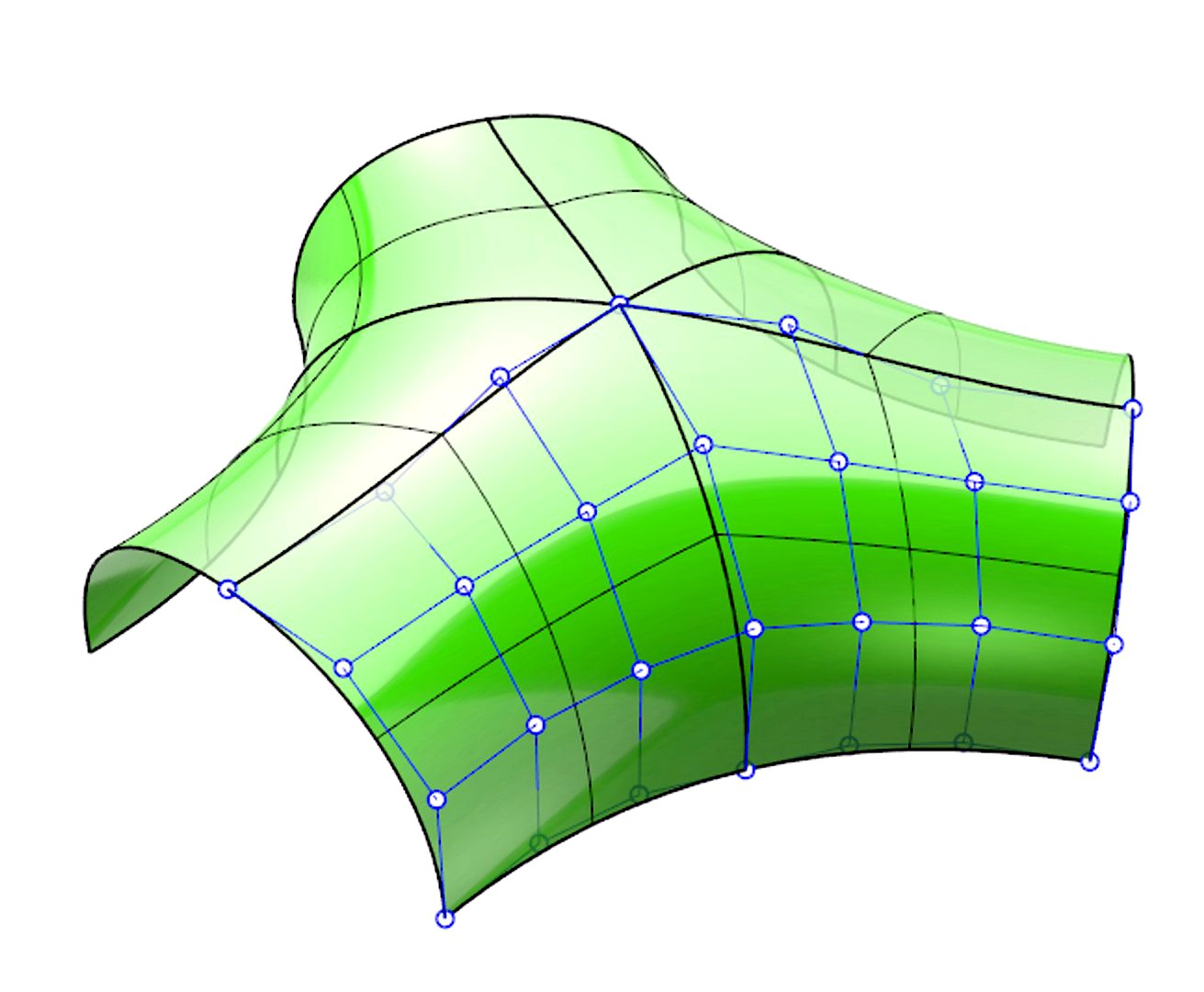 Six-star geometry with G2 continuity