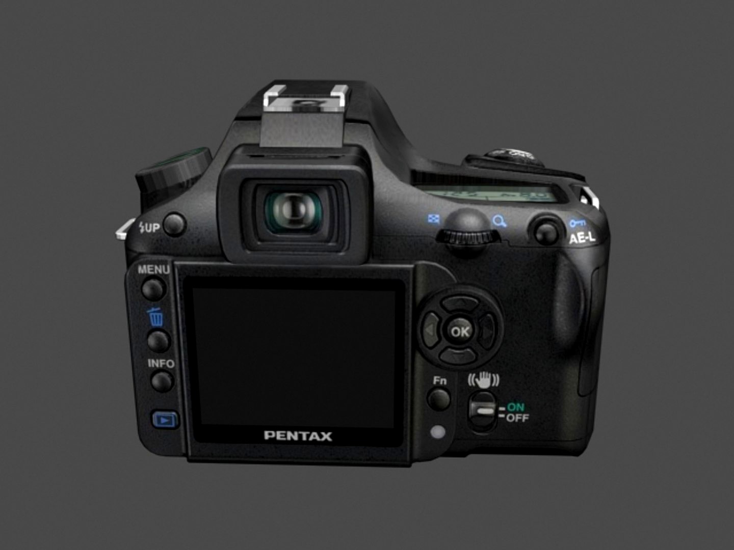 Very realistic pentax SLR Camera