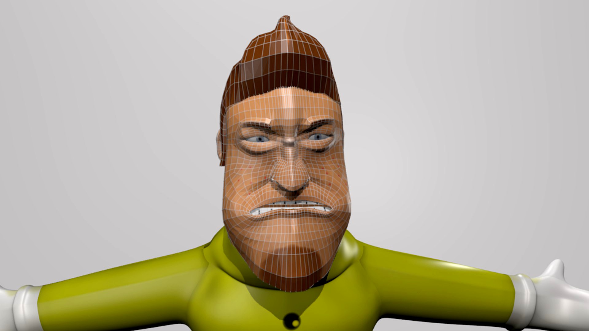 Cartoon Worker