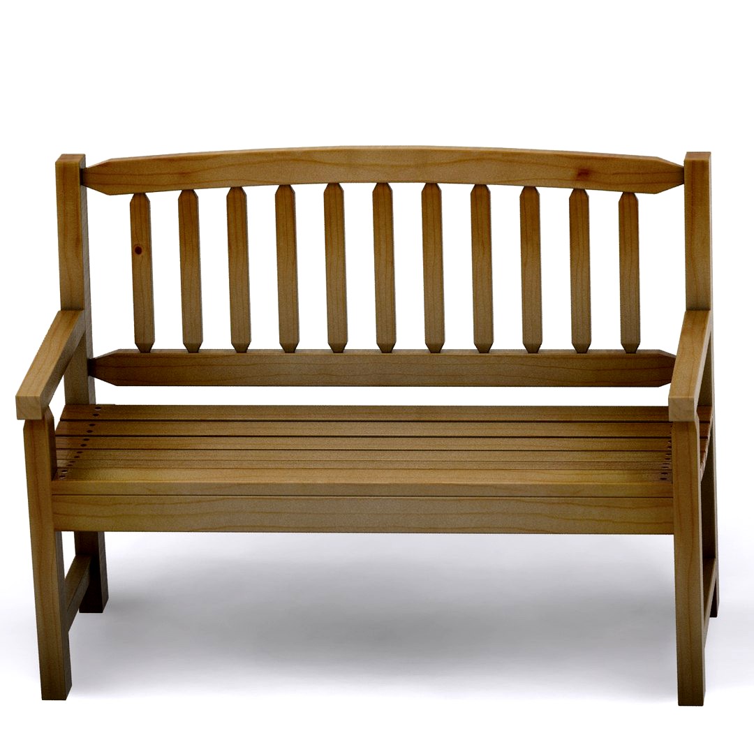 mirror lake garden bench