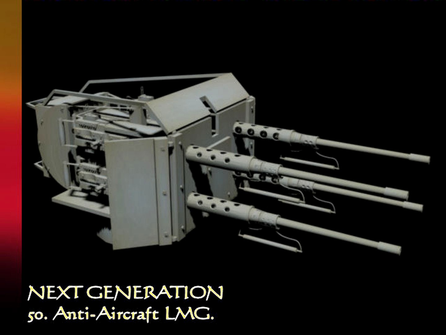 50. Anti-Aircraft MG.
