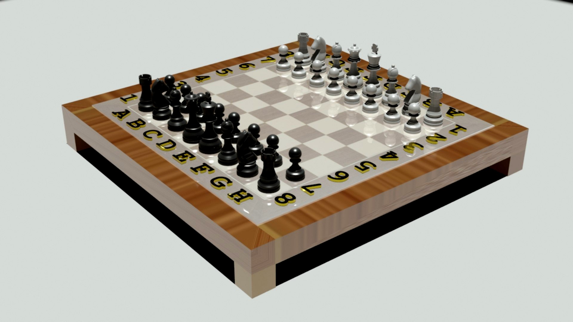 Chess - Mental ray