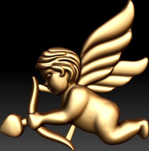 Cupid pendant 3D Model